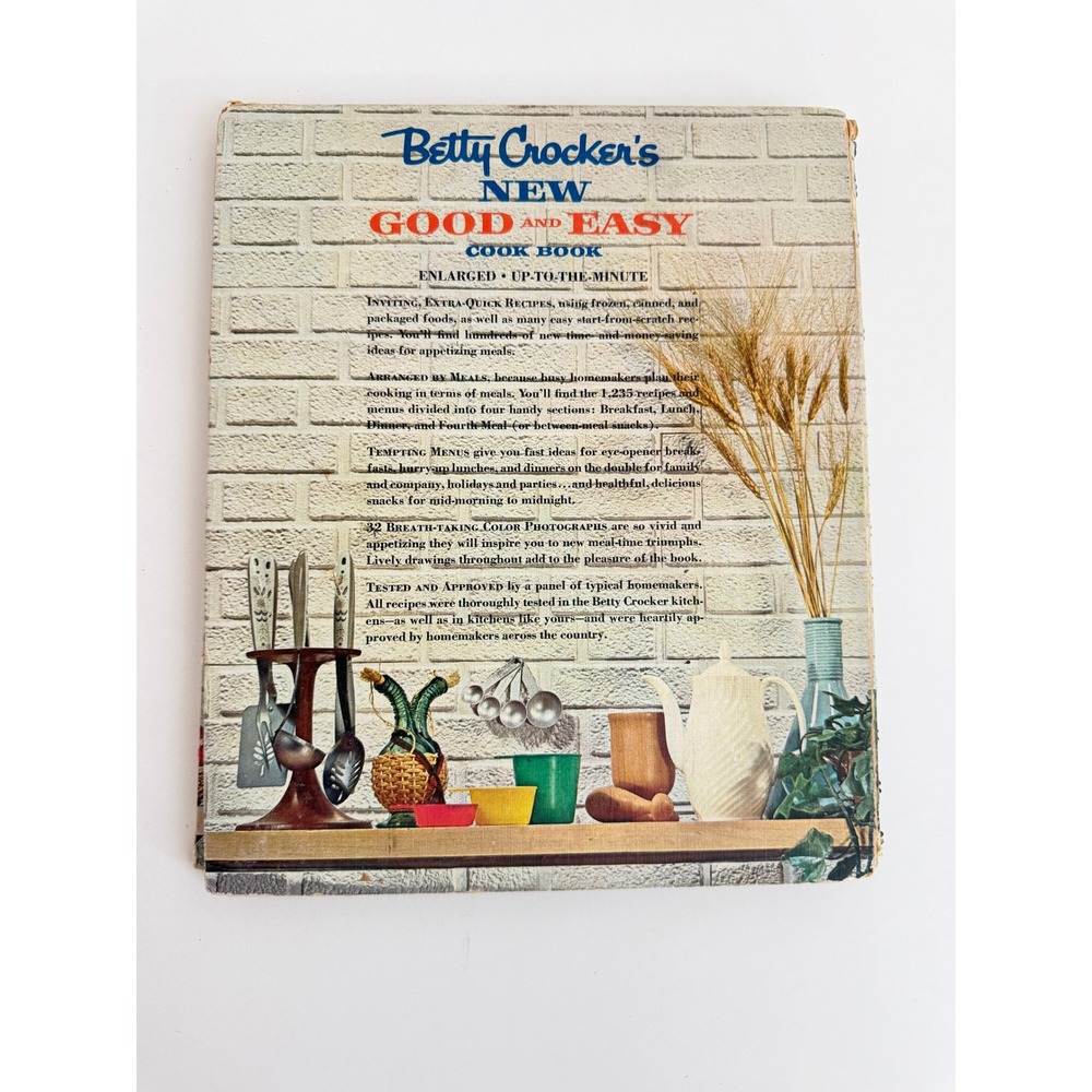 Betty Crocker's New Good and Easy Cook Book Vintage Spiral Bound 1962 Edition - Picture 5 of 6